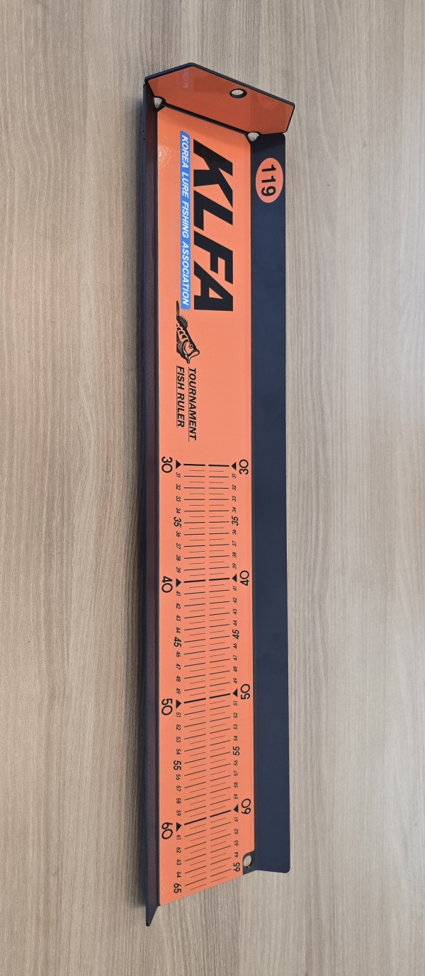 한국루어낚시협회 공식 계측자